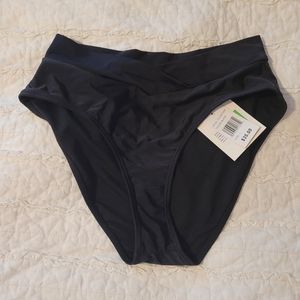 Women's black swimsuit bottoms